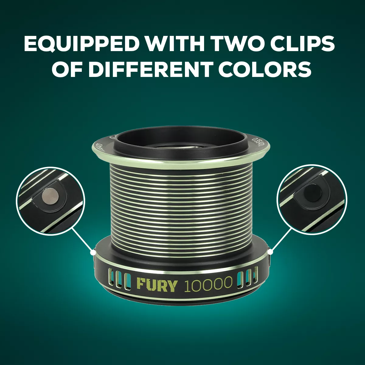 Golden Catch Reel G.Carp Fury '25 10000 11+1BB - Photo №5