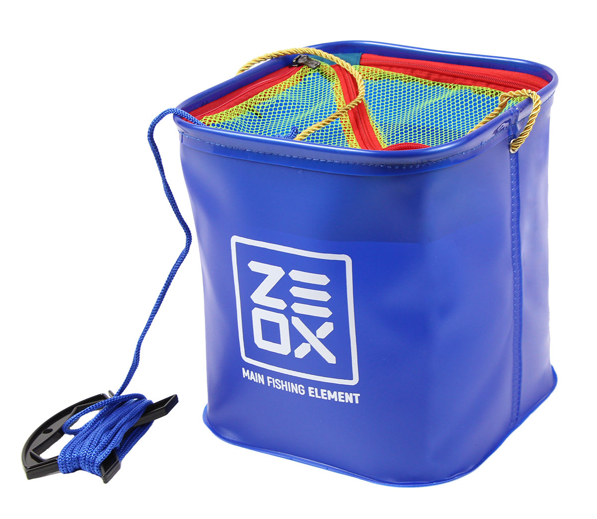 ZEOX Bucket with Rope and Mesh 8L