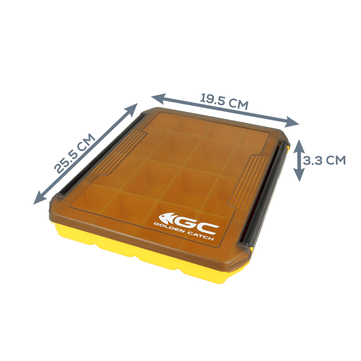 Golden Catch Worm Case Double Lock WC-2520 L - Photo №5