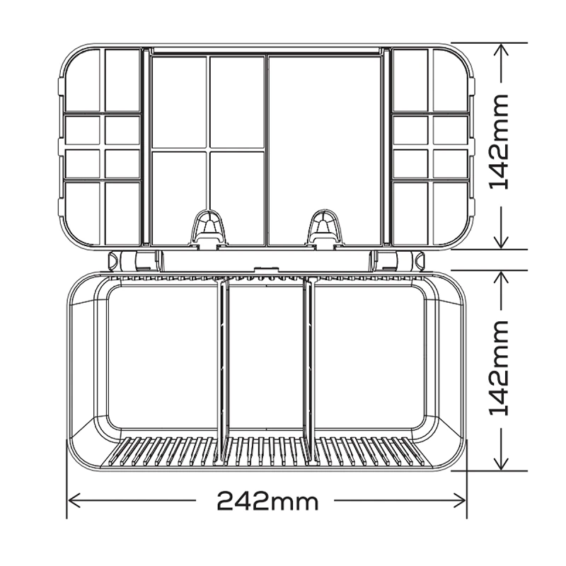 Golden Catch G.Carp Deep Tackle Box - Photo №6