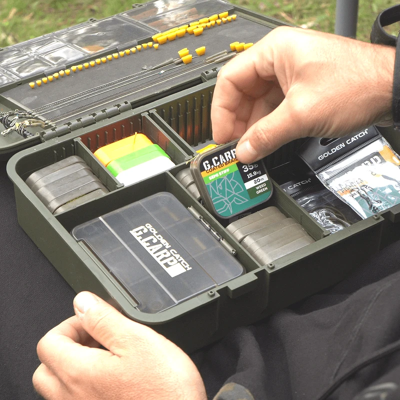 Golden Catch G.Carp Major Tackle Box L (set) - Photo №5