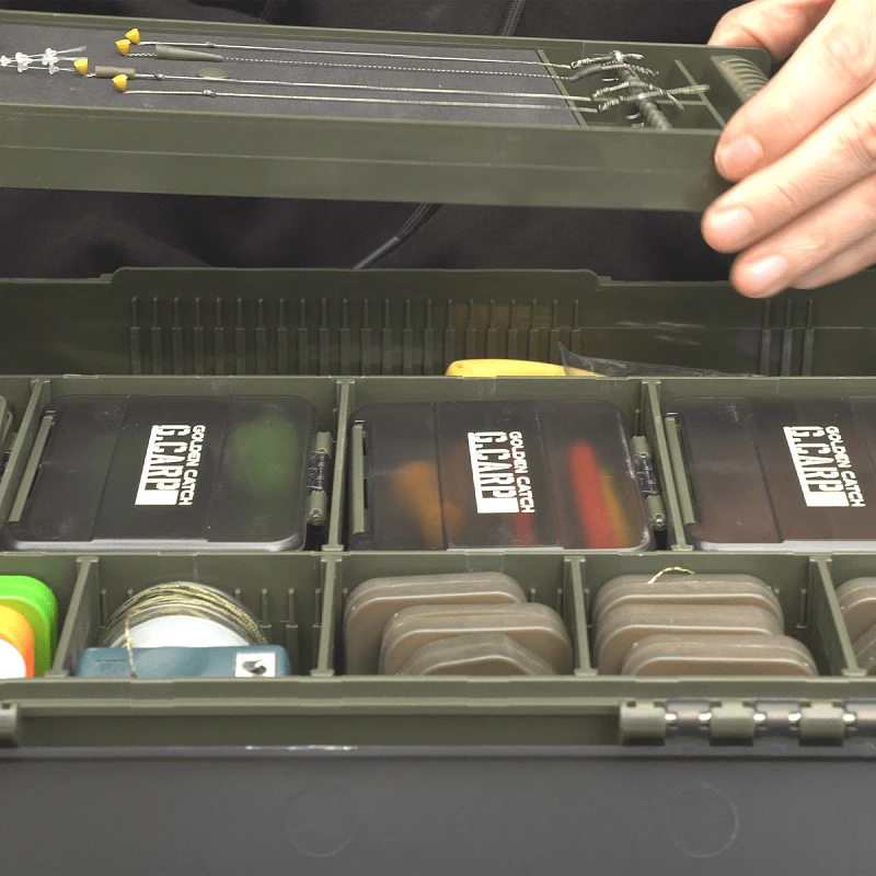 Golden Catch G.Carp Multi Tackle Box XL (set) - Photo №6