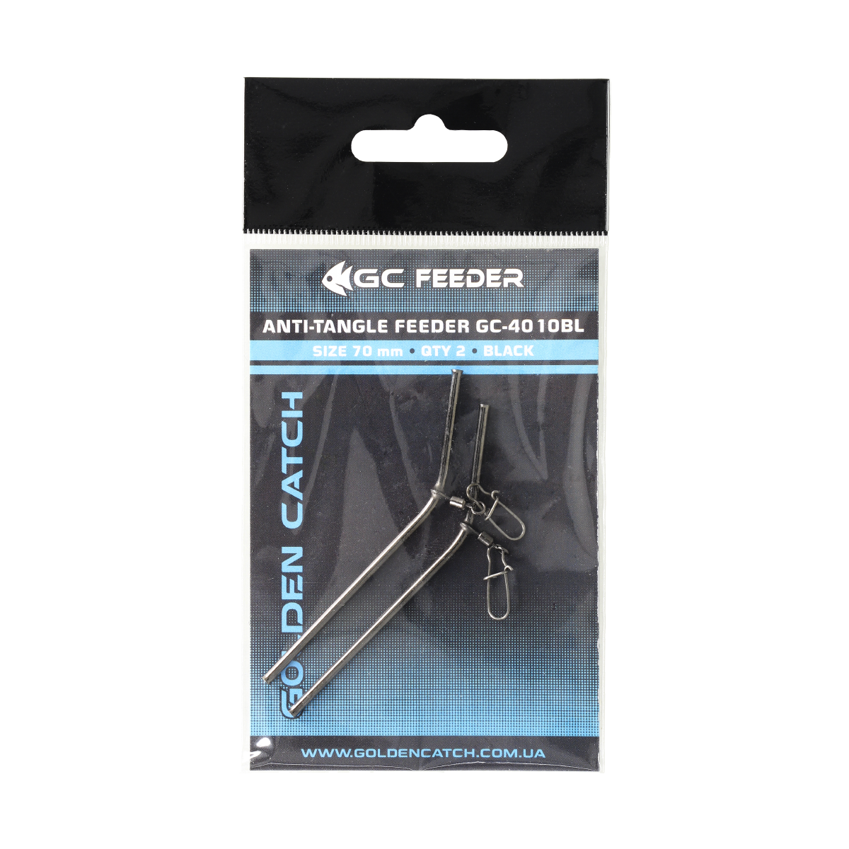 Golden Catch Anti Tangle Feeder 4010BL Black - Photo №2
