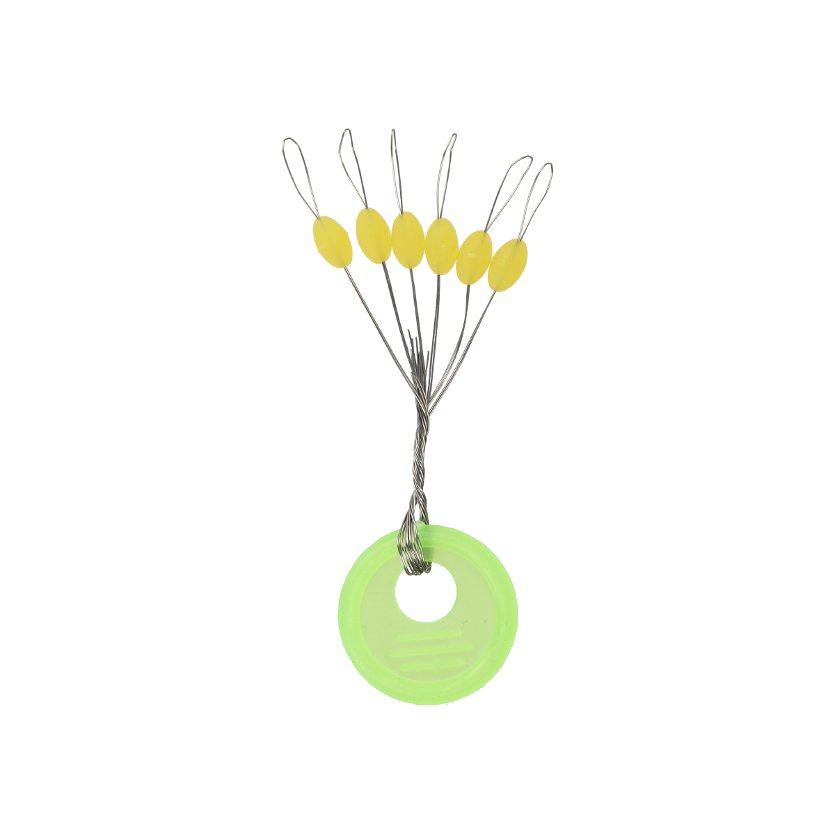 ZEOX Silicone Float Stopper Yellow L (100x6pcs)