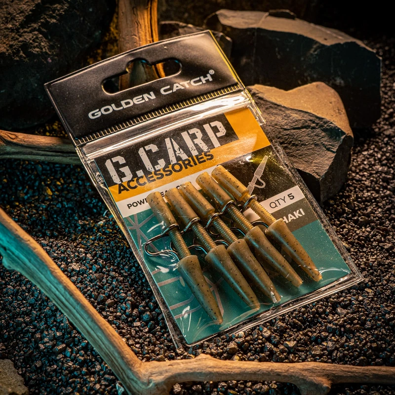 Golden Catch G.Carp Power Lead Clip(5pcs)Khaki - Photo №2