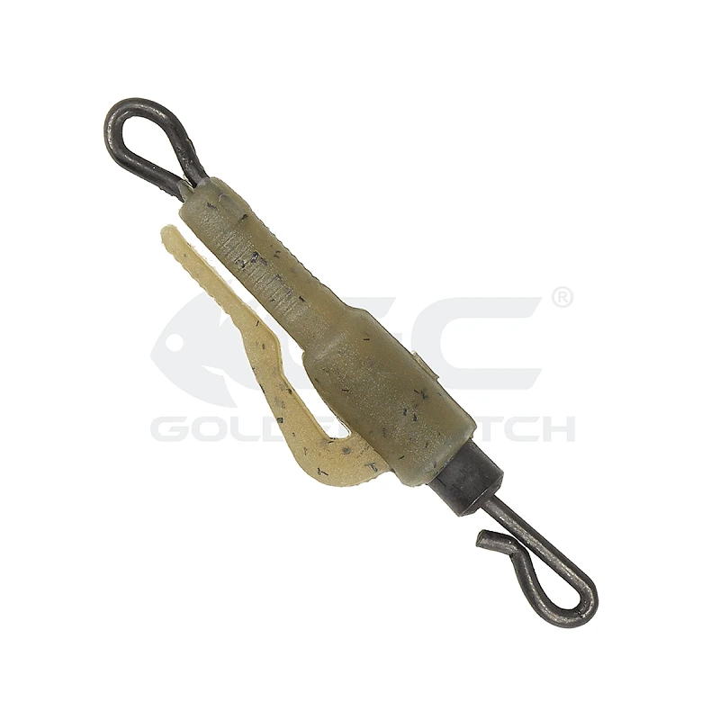 Golden Catch G.Carp Safety Lead Clip With Quick Change(5pcs)Khaki
