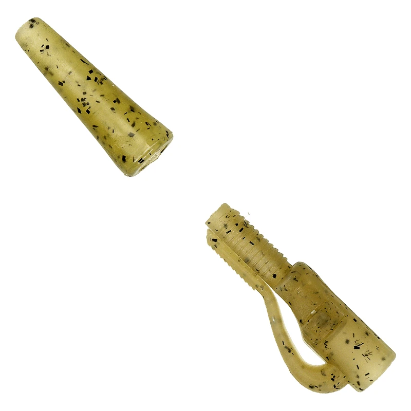 Golden Catch G.Carp Safety Lead Clip With Stops(5pcs)Khaki - Photo №1