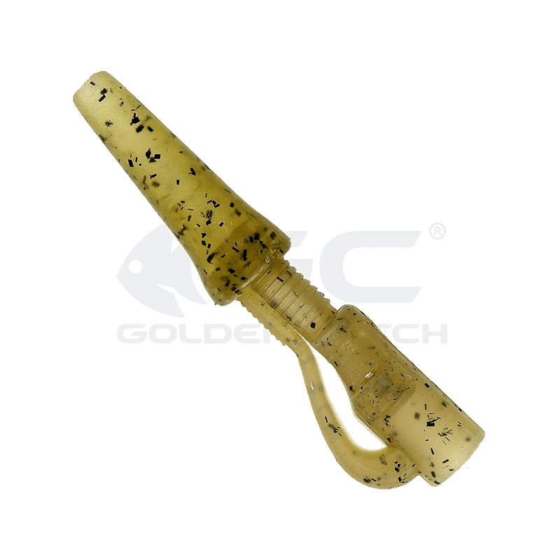 Golden Catch G.Carp Safety Lead Clip With Stops(5pcs)Khaki