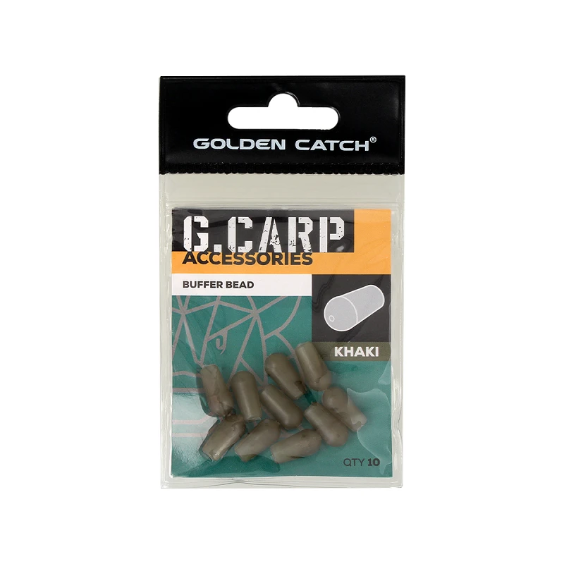 Golden Catch G.Carp Buffer Bead Khaki (10pcs) - Photo №2