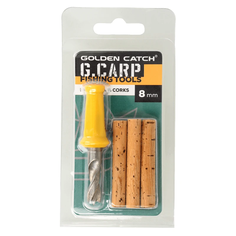 Golden Catch G.Carp Bait Drill & Corks 8 mm