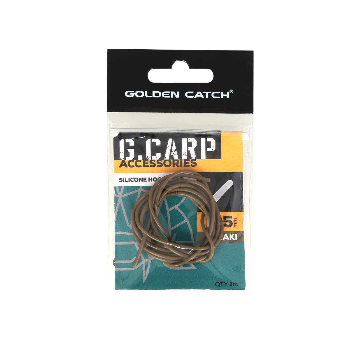 Golden Catch G.Carp Silicone Tube 0.5mm 1m Khaki - Photo №1