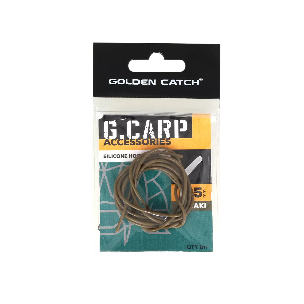 Golden Catch G.Carp Silicone Tube 0.5mm 1m Khaki - Photo №1