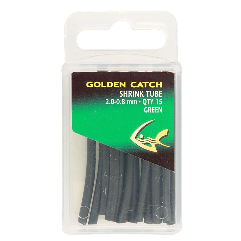 Golden Catch Shrink Tube 2.0-0.8mm Green (15pcs) - Photo №1