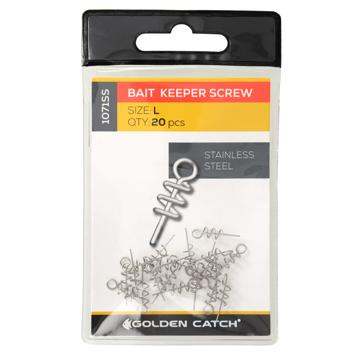 Golden Catch Bait Keeper Screw GC-1071SS L (20pcs) - Photo №1