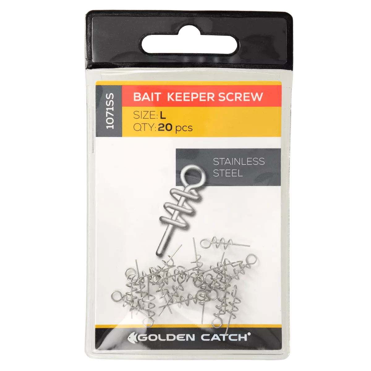 Golden Catch Bait Keeper Screw GC-1071SS L (20pcs) - Photo №1