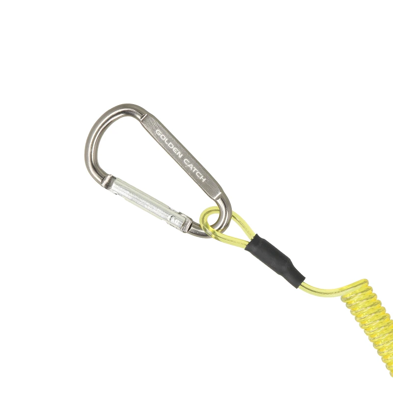 Golden Catch Lanyard with Carabiner Golden Spring 10-85 cm - Photo №1