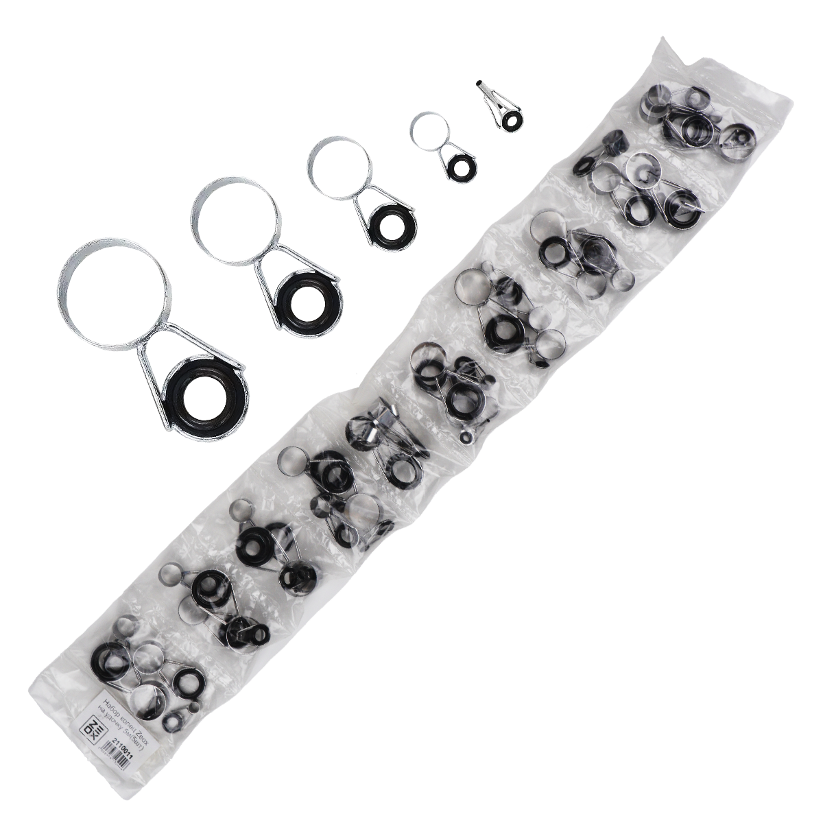ZEOX Guides Set 5m (10x5pcs)