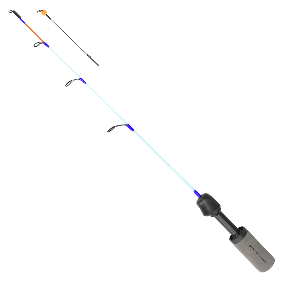 Golden Catch Ice Fishing Rod N-Ice Crystal Glass 50UL+Titan Tip