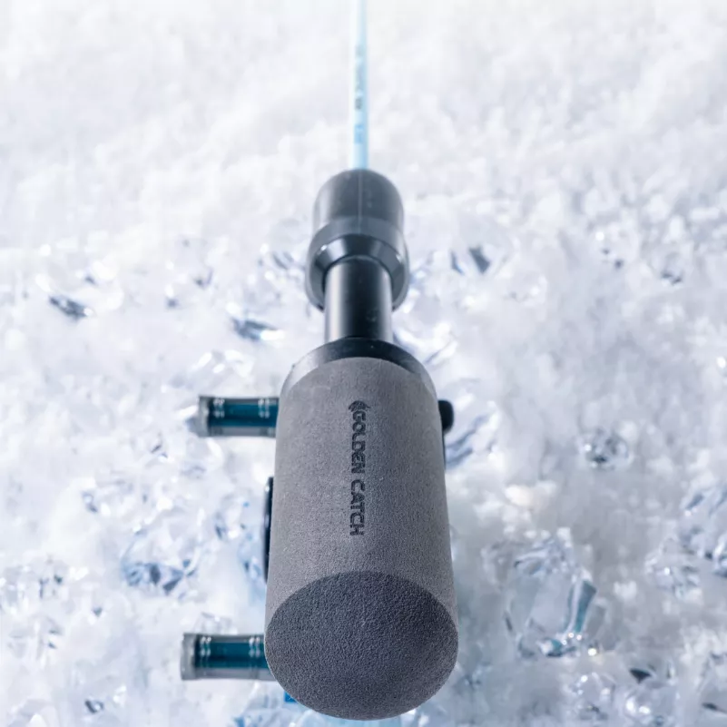 Golden Catch Ice Fishing Rod N-Ice Crystal Jig 60L Glass - Photo №9