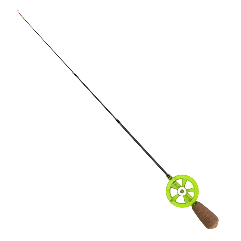Golden Catch Ice Fishing Rod N-Ice Open Reel Tele Green
