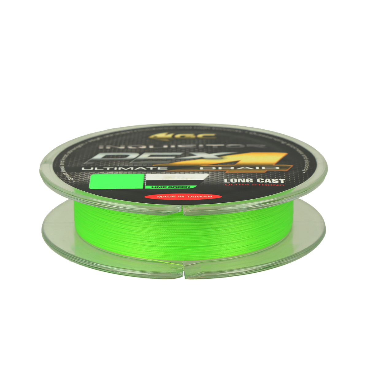 Golden Catch Braided Line Inquisitor PE X4 100m Lime Green - Photo №1