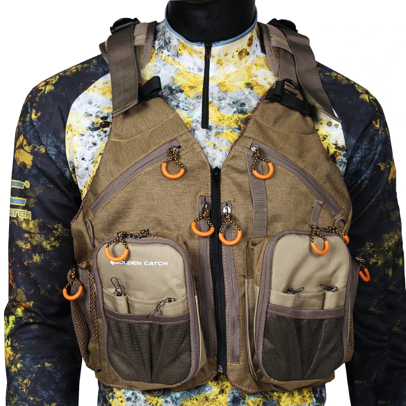 Golden Catch Spinning Vest beige - Photo №2
