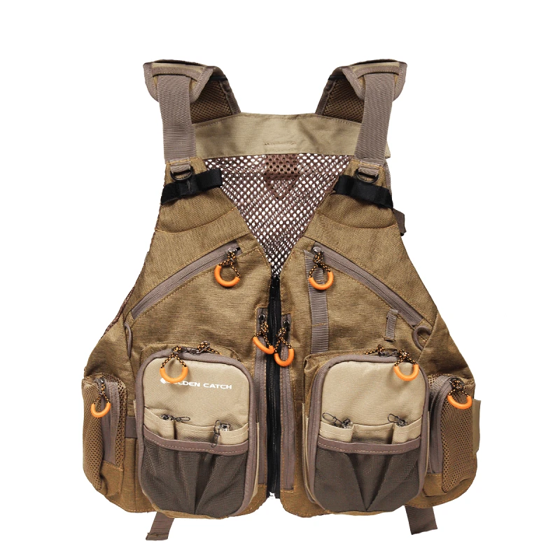 Golden Catch Spinning Vest beige