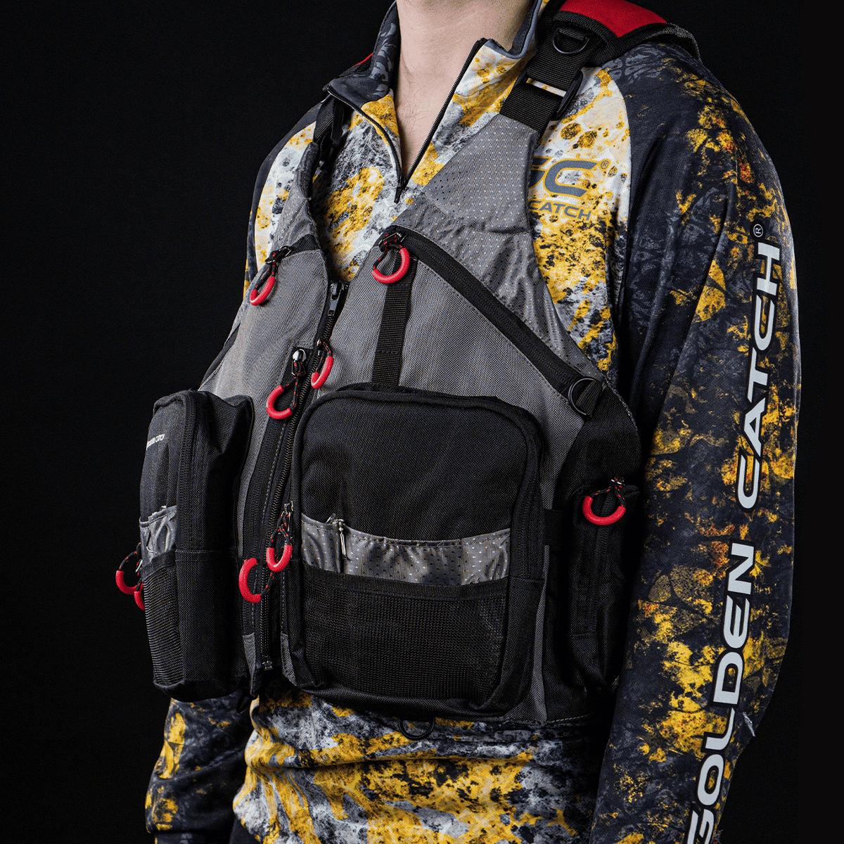 Golden Catch Fishing Vest - Photo №3