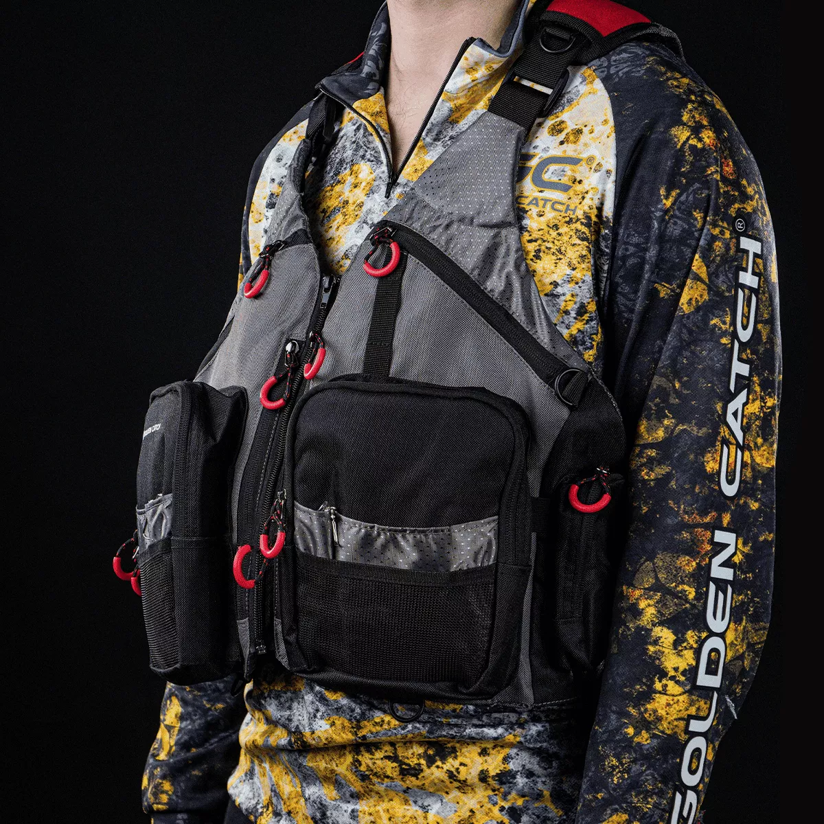 Golden Catch Fishing Vest - Photo №3