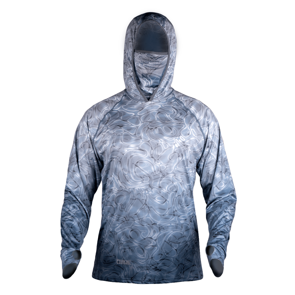 Golden Catch Vortex Air Sun Hoodie with Buff Grey S