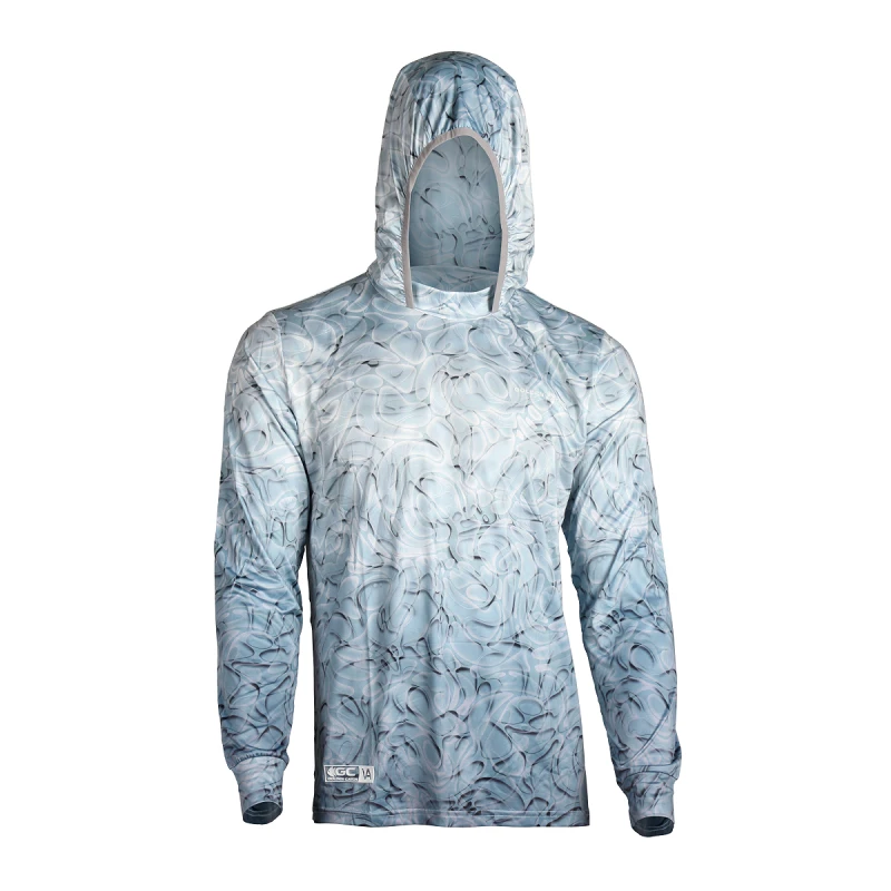 Golden Catch x VA Jersey Air Hoodie Grey Smoke L
