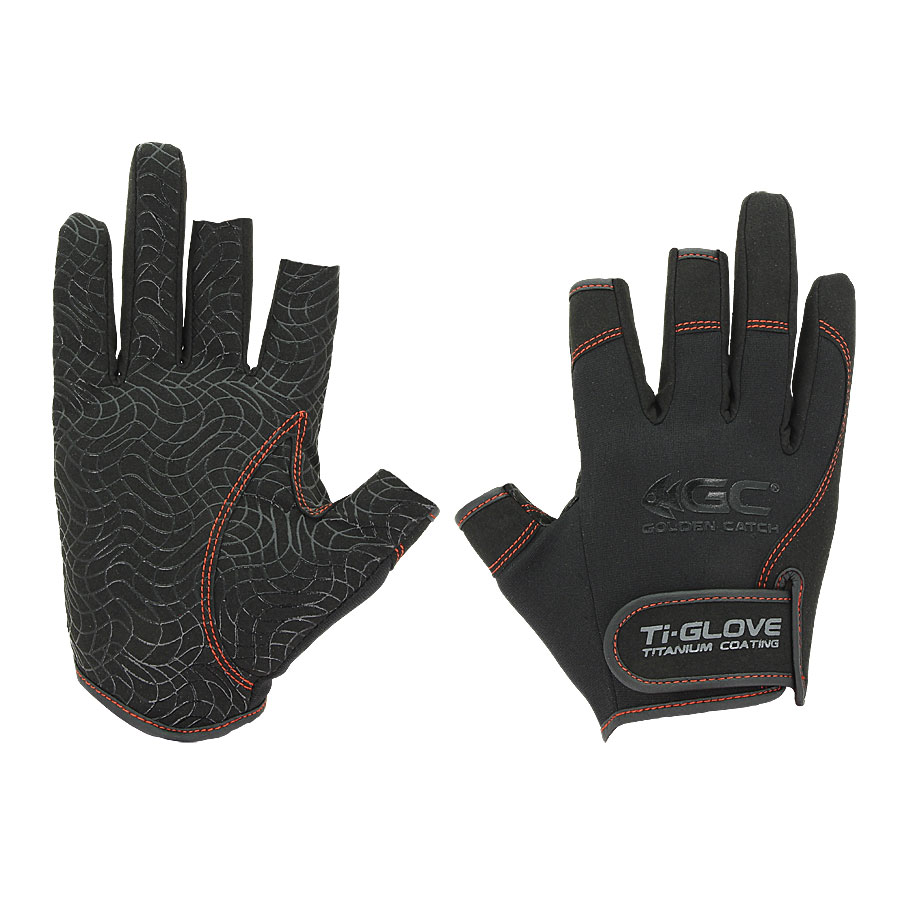 Golden Catch Gloves Titanium 3 Cut TW-301 L