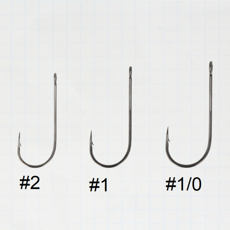 Golden Catch Hook Single Worm 1234BN - Photo №1