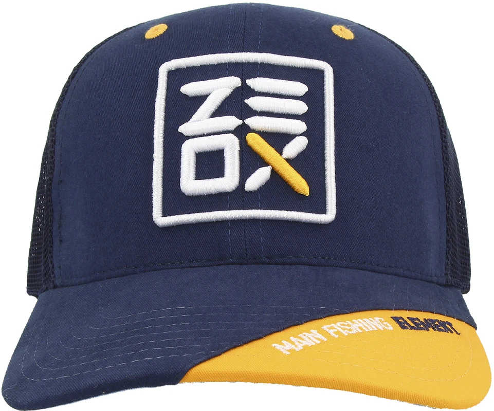 ZEOX Cap Trucker With Mesh Blue - Photo №1