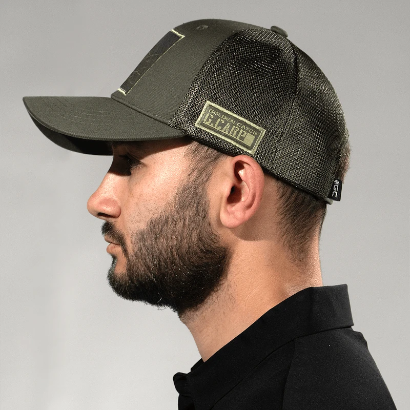 Golden Catch G.Carp Mesh Trucker Cap Camo OSFA - Photo №6