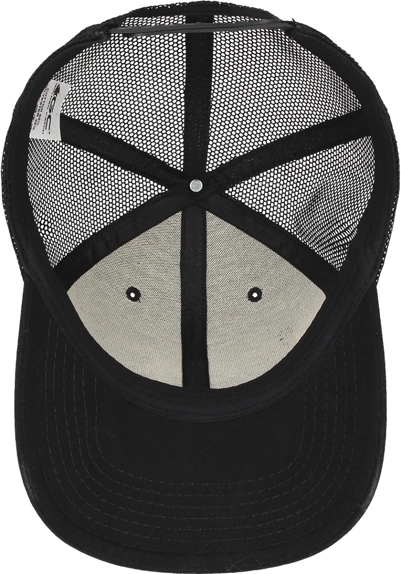 Golden Catch Cap Trucker With Mesh Black - Photo №5