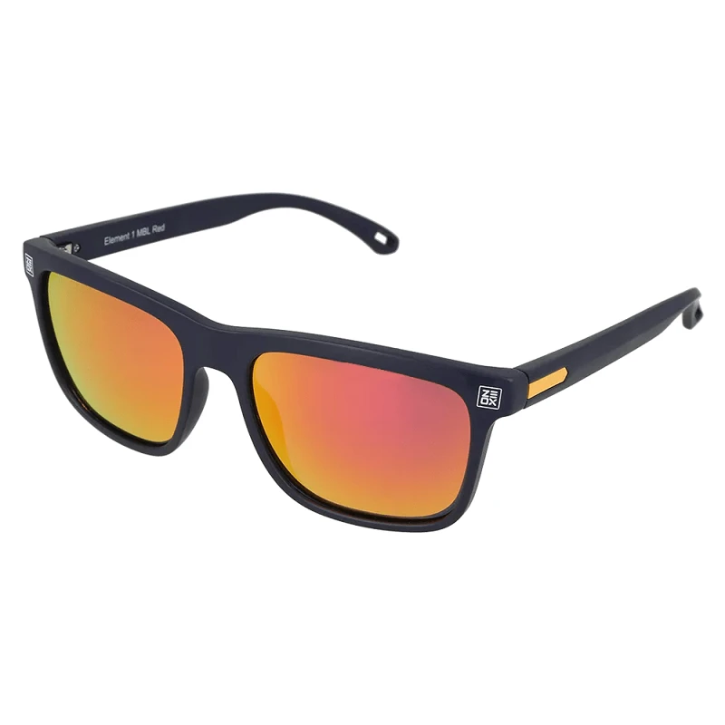 ZEOX Polarized Sunglasses Element MBL Red