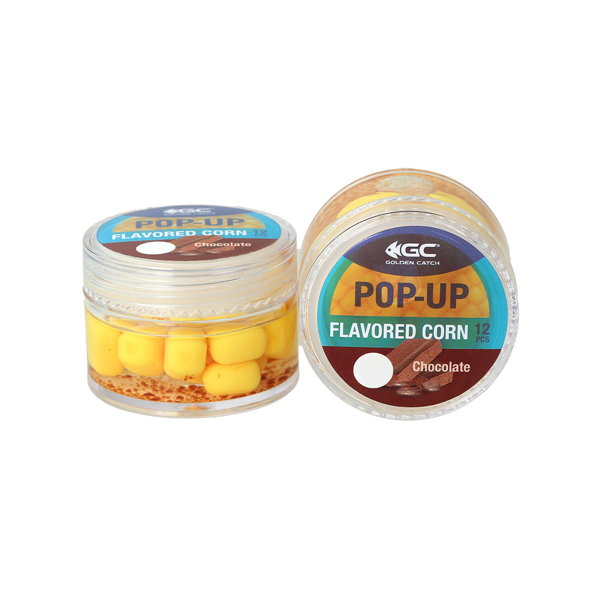 Golden Catch Pop-Up Flavored Corn In Dip 10mm(12pcs)Chocolate