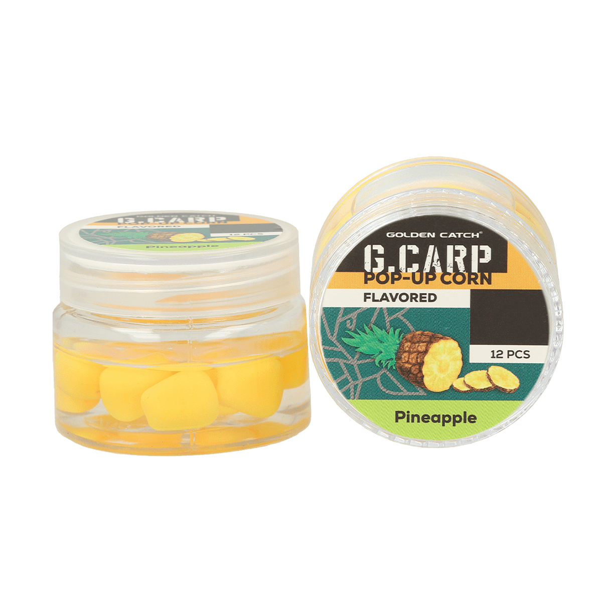 Golden Catch G.Carp Pop-Up Flavored Corn In Dip 8mm(12pcs)Pineapple
