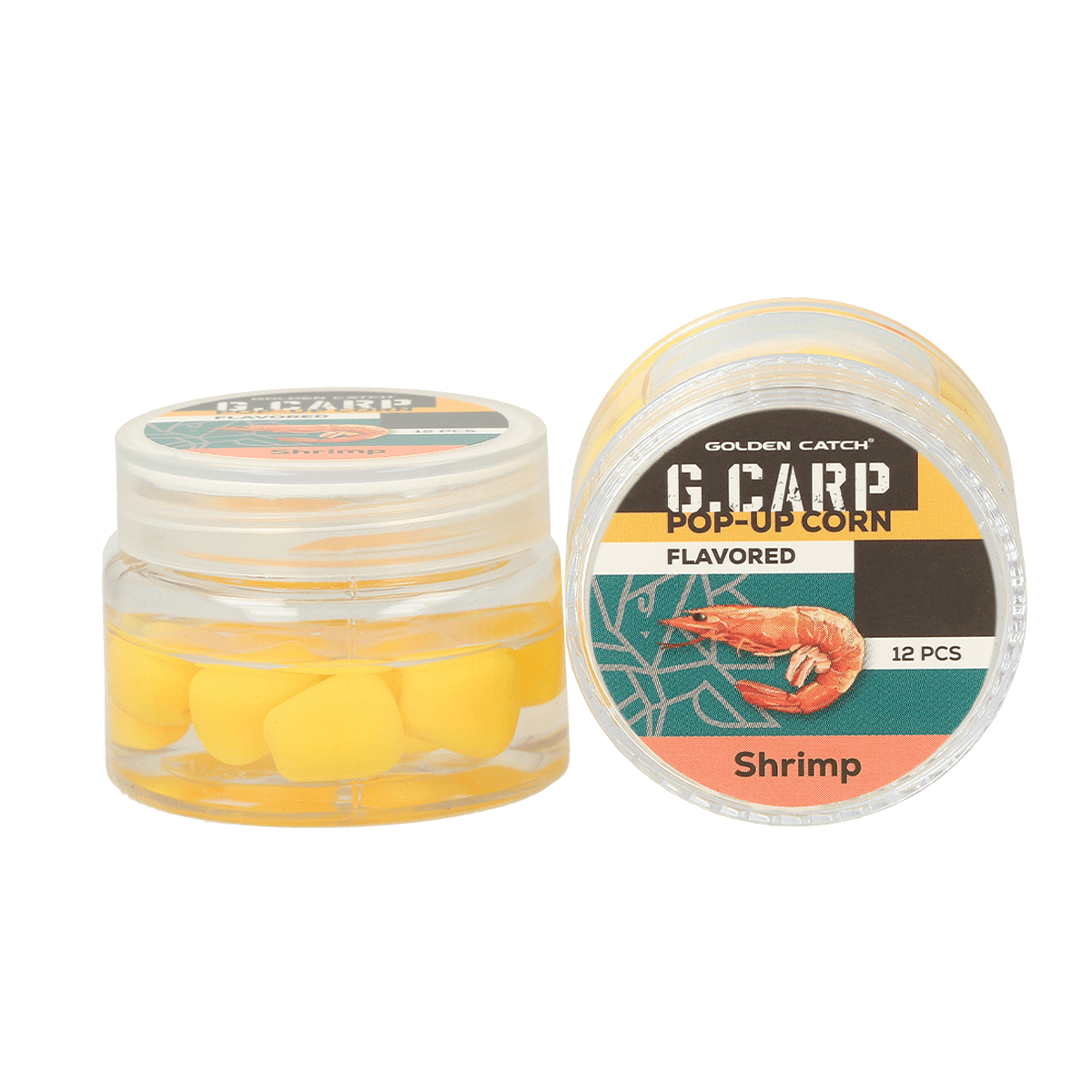Golden Catch G.Carp Pop-Up Flavored Corn In Dip 8mm(12pcs)Shrimp