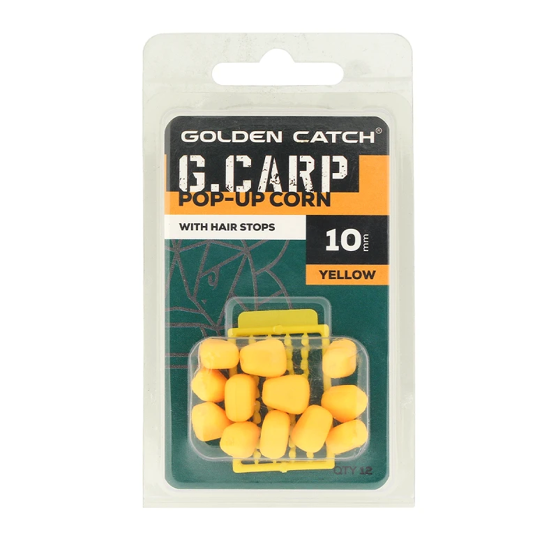 Golden Catch G.Carp Pop-Up Corn (12pcs)Yellow - Photo №2