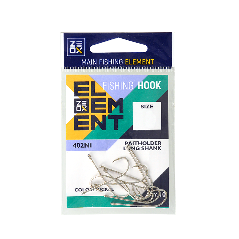 ZEOX Hook Baitholder Long Shank 402NI - Photo №1