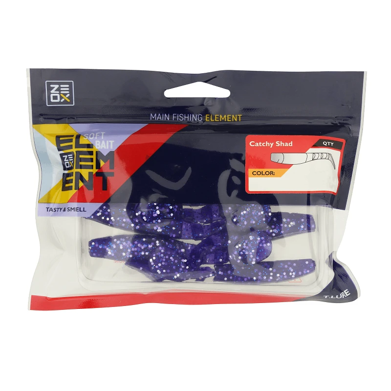 ZEOX Silicone Baits Catchy Shad 3.2in. - Photo №1