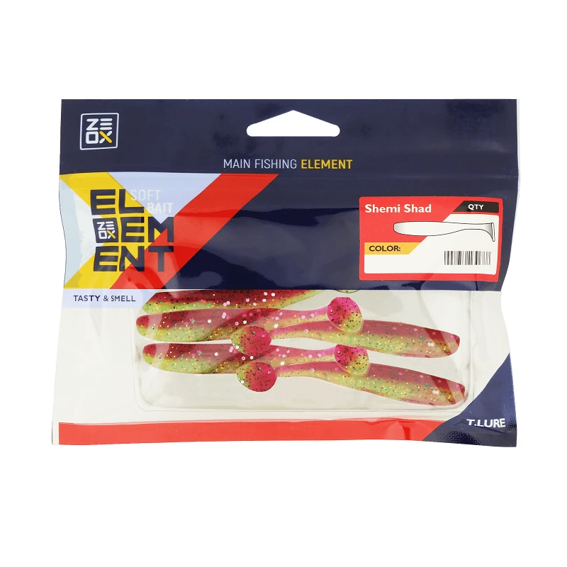 ZEOX Silicone Baits Shemi Shad 2.7in. - Photo №1