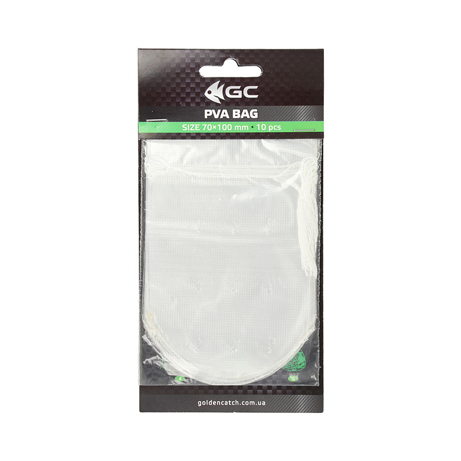 Golden Catch PVA Bag 85x160mm With Thread (10pcs)