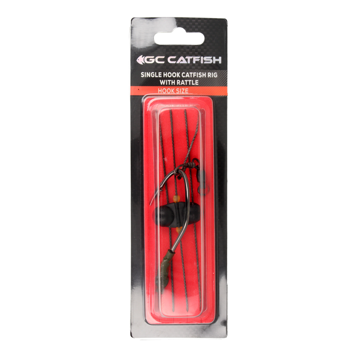 Golden Catch Catfish Rig Single Hook With Rattle - Photo №1
