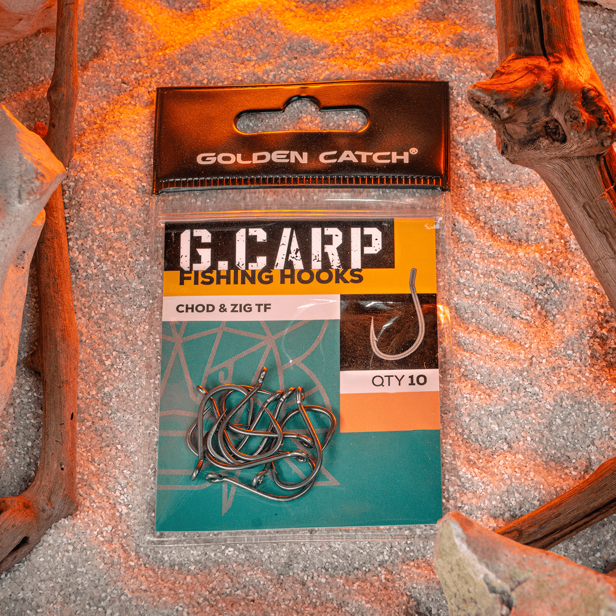Golden Catch G.Carp Hook Chod & Zig TF - Photo №4