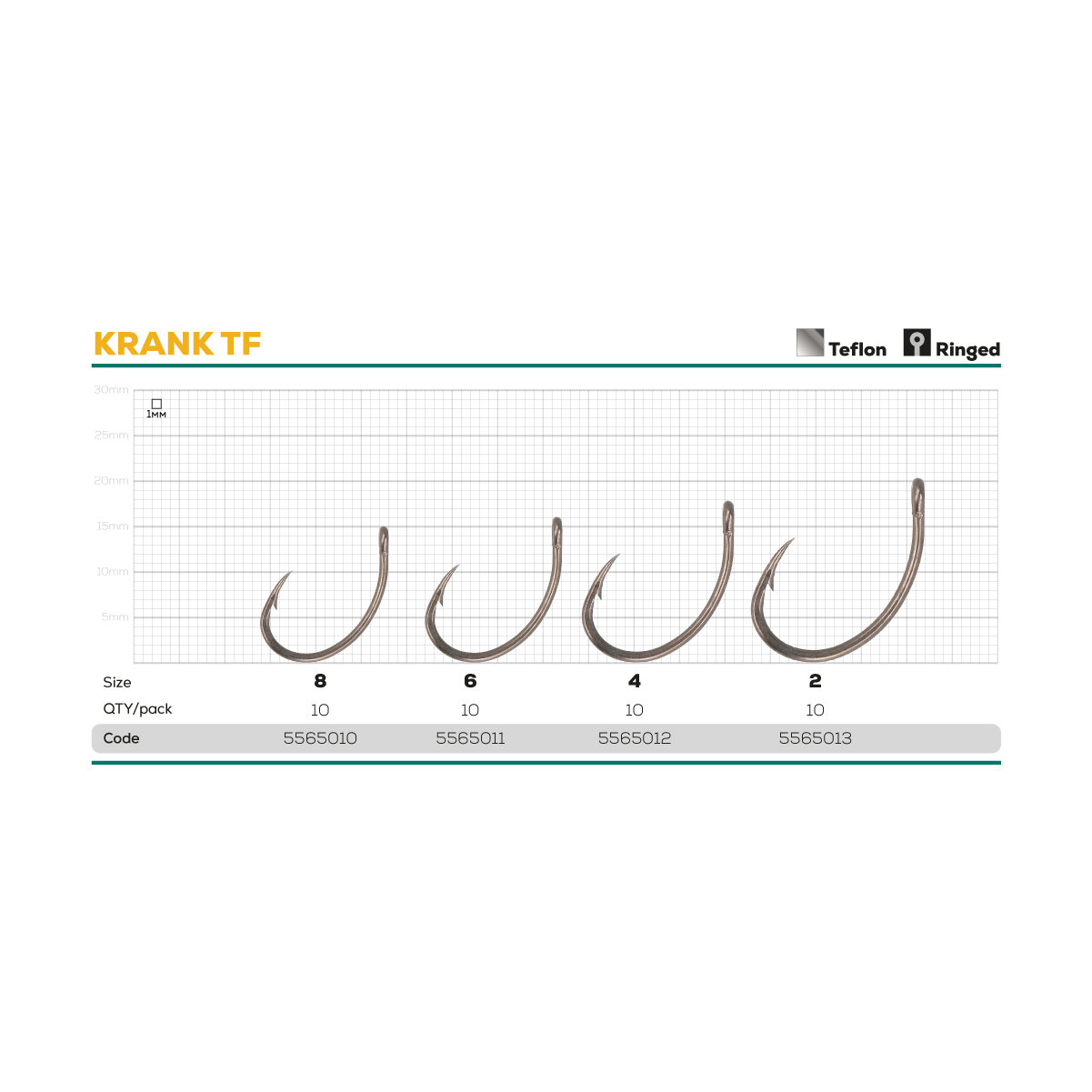 Golden Catch G.Carp Hook Krank TF - Photo №1