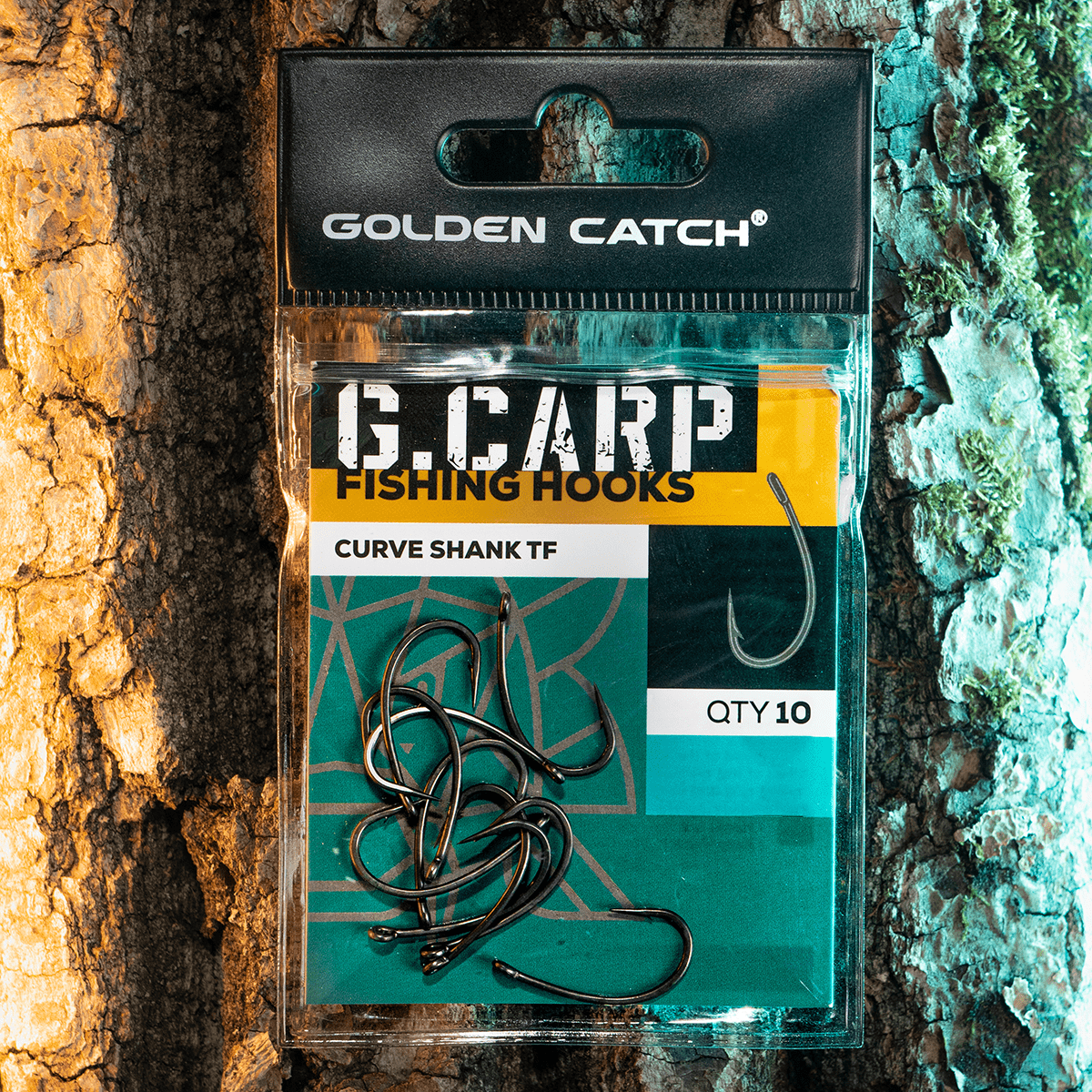 Golden Catch G.Carp Hook Curve Shank TF - Photo №4