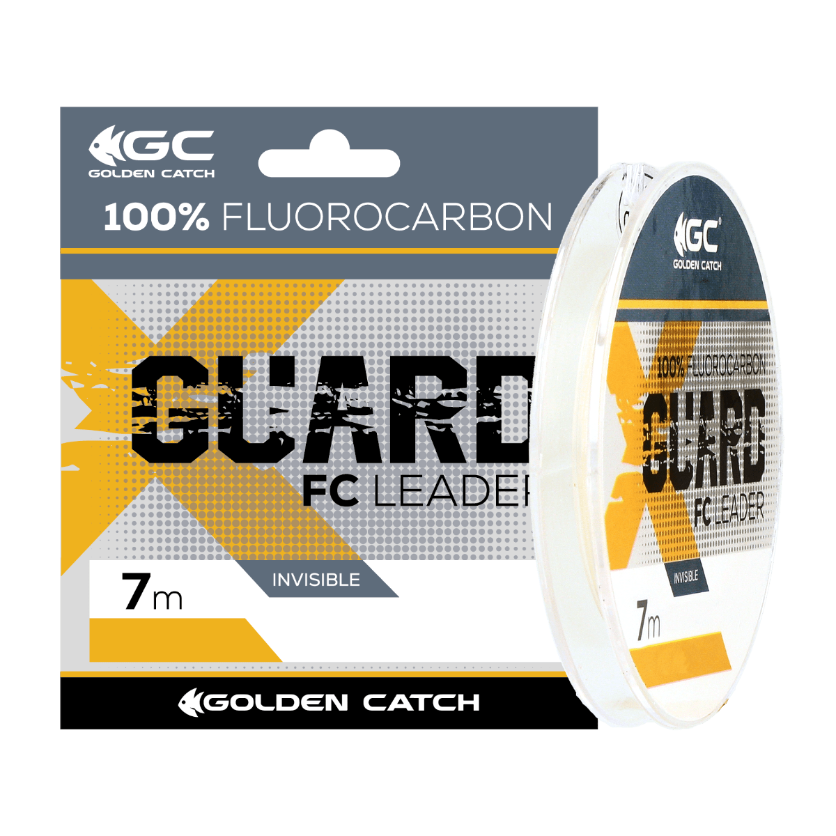 Golden Catch X-Guard Fluorocarbon Leader 7m 0.418mm